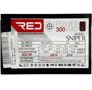 پاور کیس کارکرده 300 وات رد