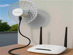 اینترنت وایرلس با میکروتیک LHG Lite 5