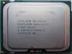 سی پی یو استوک سوکت 775 اینتل E2200