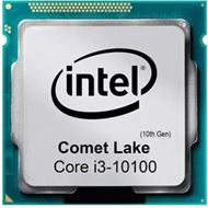 سی پی یو کارکرده به همراه فن Core i3 10100